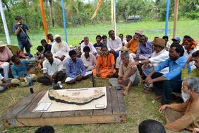 participants of a workshop given by Sanchayan Ghosh