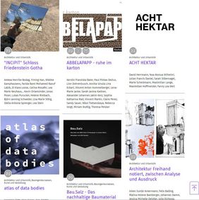 Ausschnitt aus dem Summaery-Projektportal 