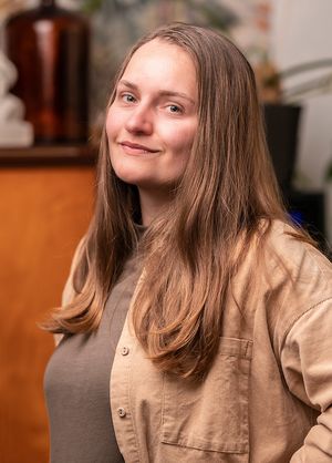 Portraitfoto von Sandra Rücker; Foto: Johannes Heppner