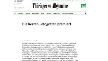Screenshot der Seite