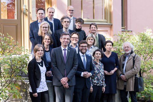 The Bauhaus-Universität has been welcoming new appointees to Weimar since 2017. The first New Appointees’ Day was an opportunity to meet new colleagues in the President’s Office and University Administration and Services. (Photo: Carolin Klemm)