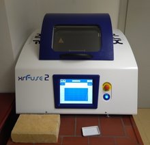 xrFuse2 zur automatischen Schmelzpräparation für Boratglastabletten