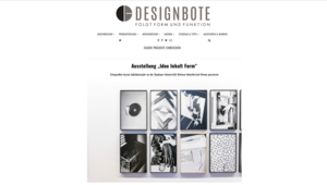 Screenshot der Website