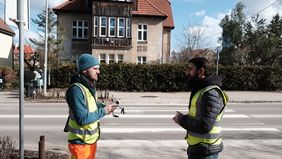 An der Professur Verkehrssystemplanung werden Sicherheitsauditor*innen ausgebildet. Bauhaus-Universität Weimar, Foto: Raphael Obertreis An der Professur Verkehrssystemplanung werden Sicherheitsauditor*innen ausgebildet. Bauhaus-Universität Weimar, Foto: Raphael Obertreis