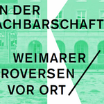 Die Moderne steht für eine umfassende Neuorientierung der Lebenswelt, für Veränderungen in Produktion, Politik und Gestaltung seit der Hochindustrialisierung. Die Weimarer Kontroversen sollen einen Blick auf das gesamte, vielgestaltige 20. Jahrhundert bieten. (Foto: Veranstaltungsflyer)