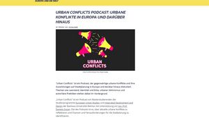 Screenshot der Website