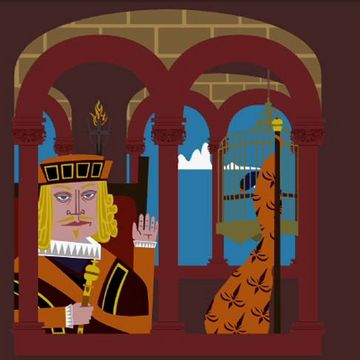 Mehrkanalinstallation »Das Rosenwunder der Heiligen Elisabeth« von Andreas Sieling und Johannes Hensel, 2013