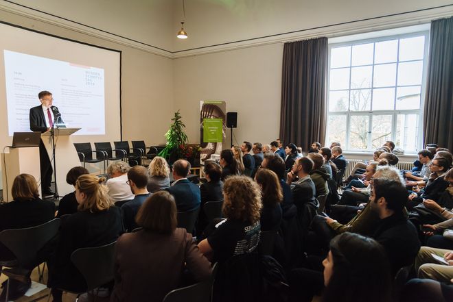 Foto des Wissenschaftstags 2019 an der Bauhaus-Universität Weimar