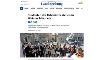 Screenshot der Seite