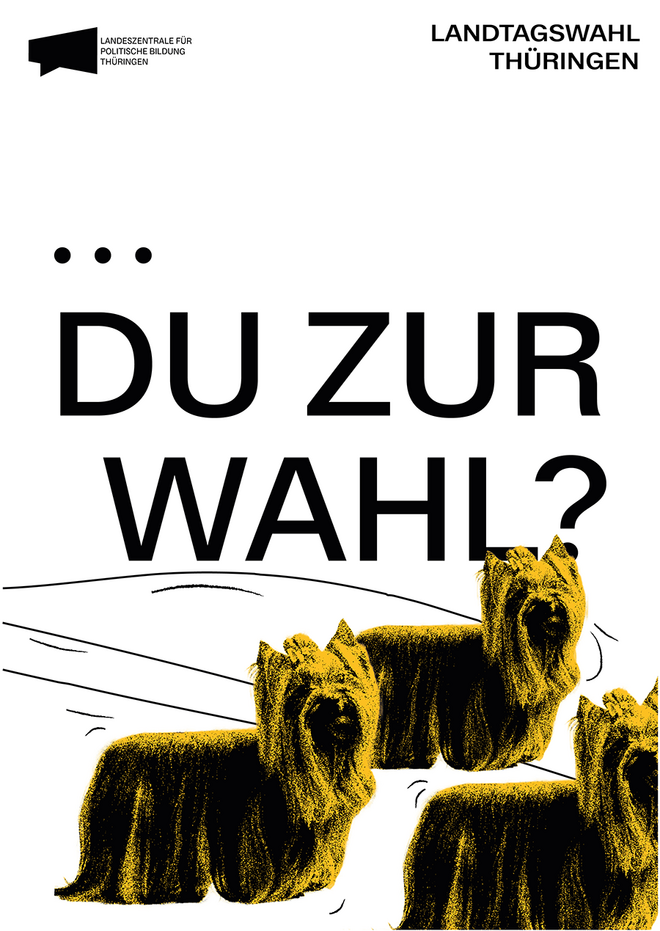Eines der Plakate zur Kampagne