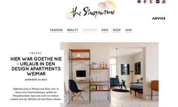 Screenshot der Website