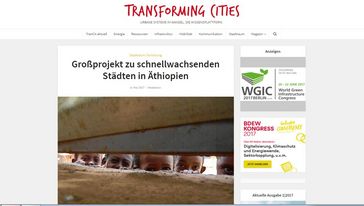 Screenshot der Seite