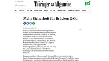 Screenshot der Seite