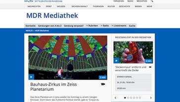 Screenshot der Seite