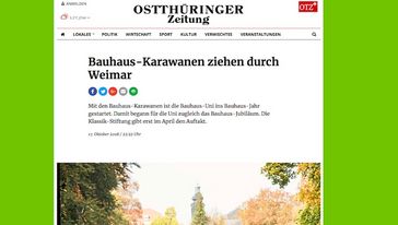 Screenshot der Seite