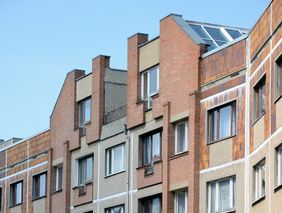 Housing estate Große Klausstraße, Halle (Saale): Monument since 2014. (Photo: Kirsten Angermann)