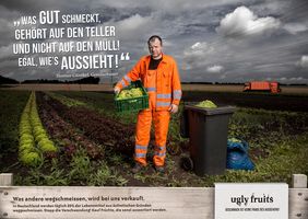 Plakat aus der Bauern-Kampagne
