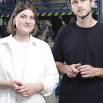 Portrait photo: left Julia Huhnholz, right Friedrich Gerlach