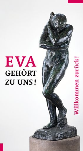 Nach erfolgreicher Restaurierung soll »Eva« in einem feierlichen Rahmen im Foyer des Hauptgebäudes der Bauhaus-Universität Weimar wiederaufgestellt werden. (Foto: Tobias Adam)