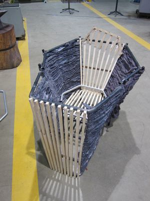 Vormodell aus Stahl in der Metallwerkstatt
