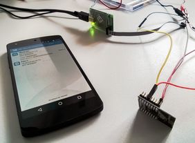 Die Entwicklung ist eine gesicherte Alternative zur mobilen Positionsbestimmung. (Bild: Florian Echtler)
