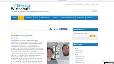 Screenshot der Seite