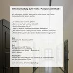 Plakat zur Veranstaltung