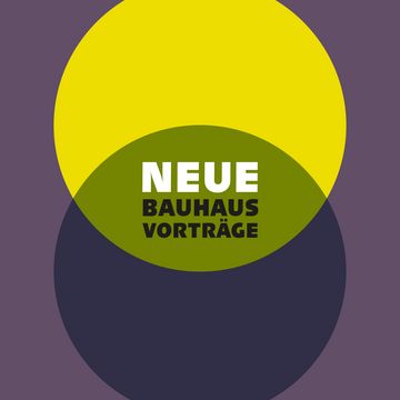 Titelbild der Bauhaus-Vorträge. Grafik: Cissy Hecht, Universitätskommunikation