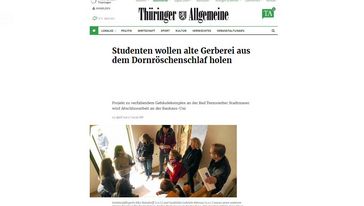 Screenshot der Seite