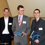 Der 1. Preis ging an Michael Göbel, wissenschaftlicher Mitarbeiter der Professur Stahlbau. (TU Dresden)
