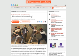 Screenshot Website Deutschlandfunk