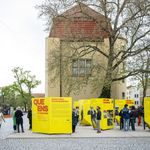 Vom 25. April bis 14. Juli gastiert die Ausstellung Queens of Structure auf dem Campus der Bauhaus-Universität Weimar. Foto: Thomas Müller