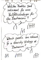 Which points are relevant for a diversity strategy at Bauhaus? – Question