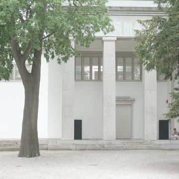 Außenansicht Deutscher Pavillon ©Avital Greenshpon, Ferdinand Knecht