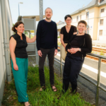 Elodie Vittu, Hendrik Sander, Barbara Schönig und Daniela Zupan (v.l.n.r.), Foto: Julian Linden