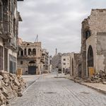 Many buildings in the Syria city of Aleppo were destroyed in the war. They are to be sustainably re-built in the future. Adobe Stock image, Photo: Torsten Pursche.