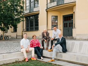 Das Präsidium vor dem Hauptgebäude. Foto: Dominique Wollniok Das Präsidium vor dem Hauptgebäude. Foto: Dominique Wollniok