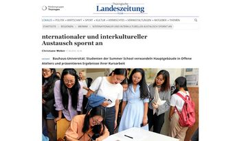 Screenshot der Seite