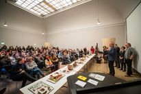 Bauhaus Weihnachtsmarkt »Kauf dir ein Stück Bauhaus« 2019, Bauhaus-Universität Weimar, Fotograf: Thomas Müller.