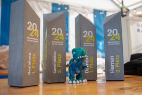 30 Jahre Wettbewerbserfahrung zahlen sich aus: 2024 erhielt die Bauhaus-Universität Weimar zahlreiche Preise. Foto: Florian Kleiner