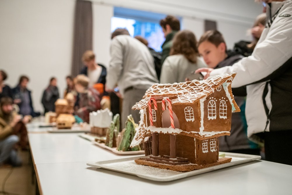 Foto vom Bauhaus Weihnachtsmarkt 2019.