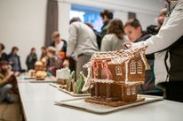 Bauhaus Weihnachtsmarkt »Kauf dir ein Stück Bauhaus« 2019, Bauhaus-Universität Weimar, Fotograf: Thomas Müller.