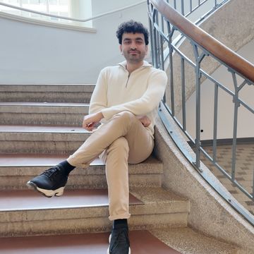 Ihab Al-Rikabi, DAAD-Preisträger 2025 der Bauhaus-Universität Weimar. Foto: Angye Diener