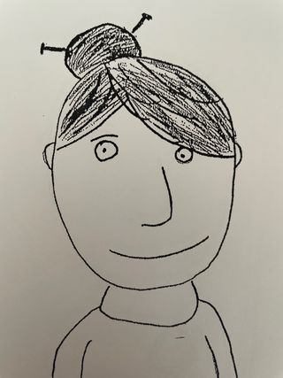 Drawing of Gaby Kosa