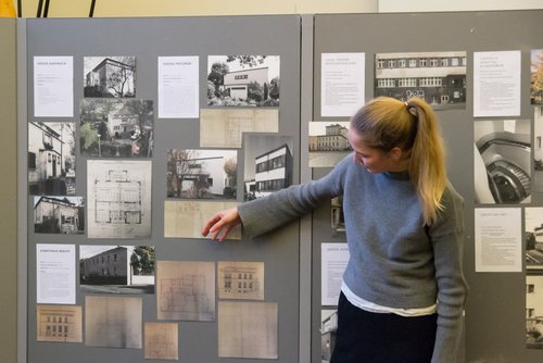 Präsentation der Recherchen über Bauten der Moderne in Erfurt (Foto: Anna Luise Schubert)