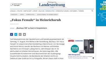 Screenshot der Seite