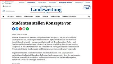 Screenshot der Seite
