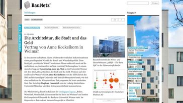 Screenshot der Seite