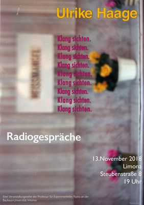 Plakat zur Veranstaltung; © Jan Gloeckner