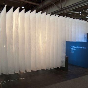 Nach dem Aufbau: Der Messestand vor Ort in Leipzig (Foto: Torsten Müller)